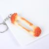 Creatieve Kippenpoot & Vleugelbot Model Sleutelhanger Hanger – Grappig Rugzak Ornament