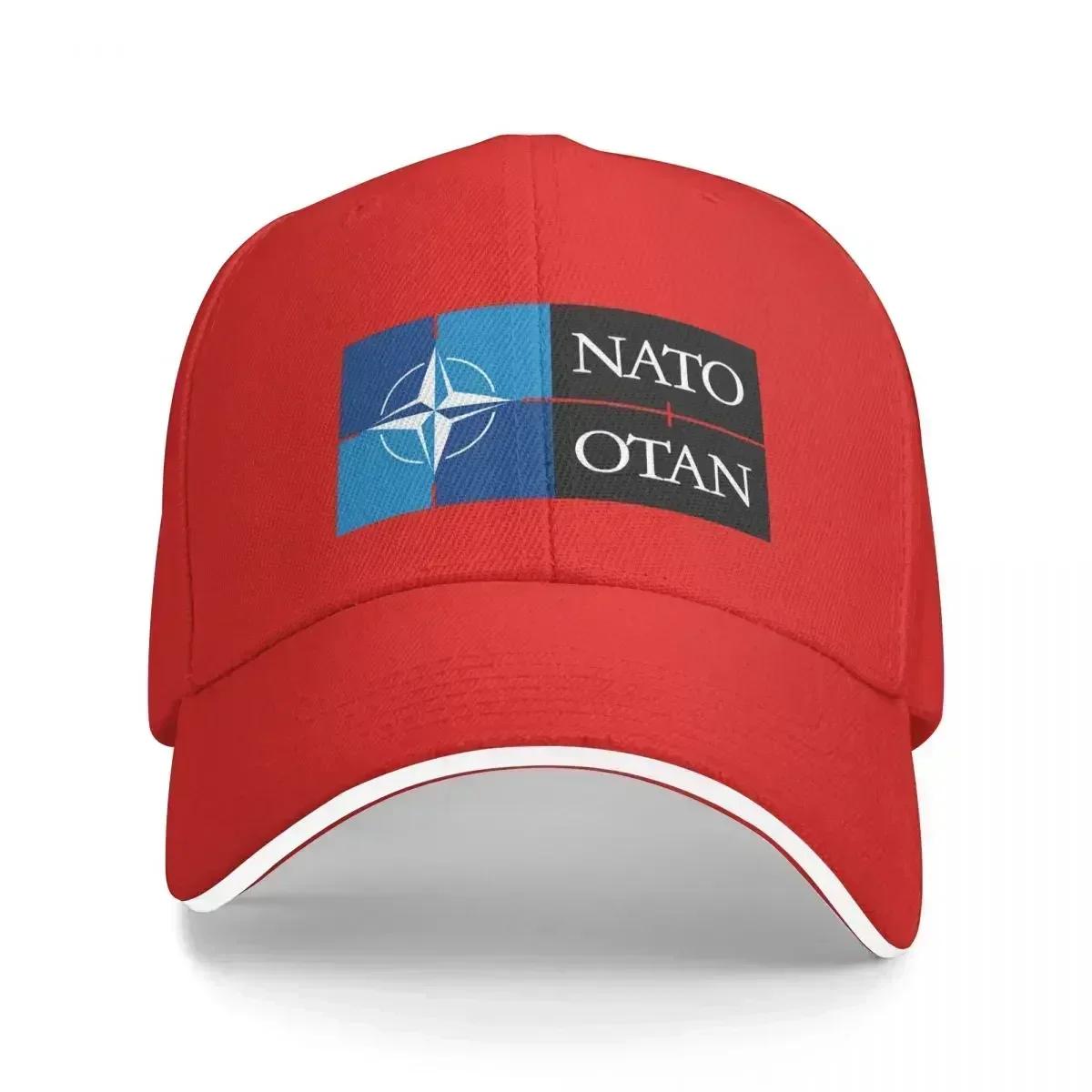 

NATO NATO Cap Fashion Casual Baseball Caps Adjustable Hat Hip Hop Summer Unisex Baseball Hats Customizable Polychromatic As shown