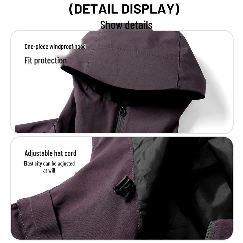 JEEP SPIRIT Unisex Windproof Waterproof Outdoor Jacket