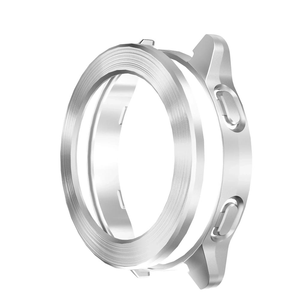 Cover for Xiaomi Mi Watch S3 Case Accessories PC Protector Shell for Mi Watch S3 Electroplated Wire Drawing Hollow Case+bezel