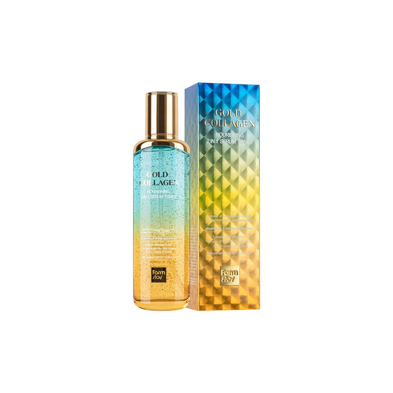 Gold Collagen Nourishing Two-in-One Serum Toner 130ml