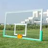 ZhongAoda Outdoor Tempered Glass Basketball Backboard