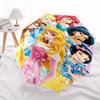 Princesses, Disney Automatic Opening and Closing Umbrella, Compact Travel Umbrella, Lightweight and Portable, Suitable for Beach Commuting B