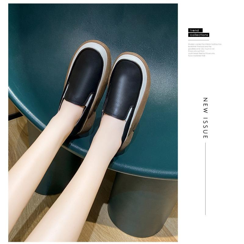 Thick Soled Casual Low Top Single Shoe