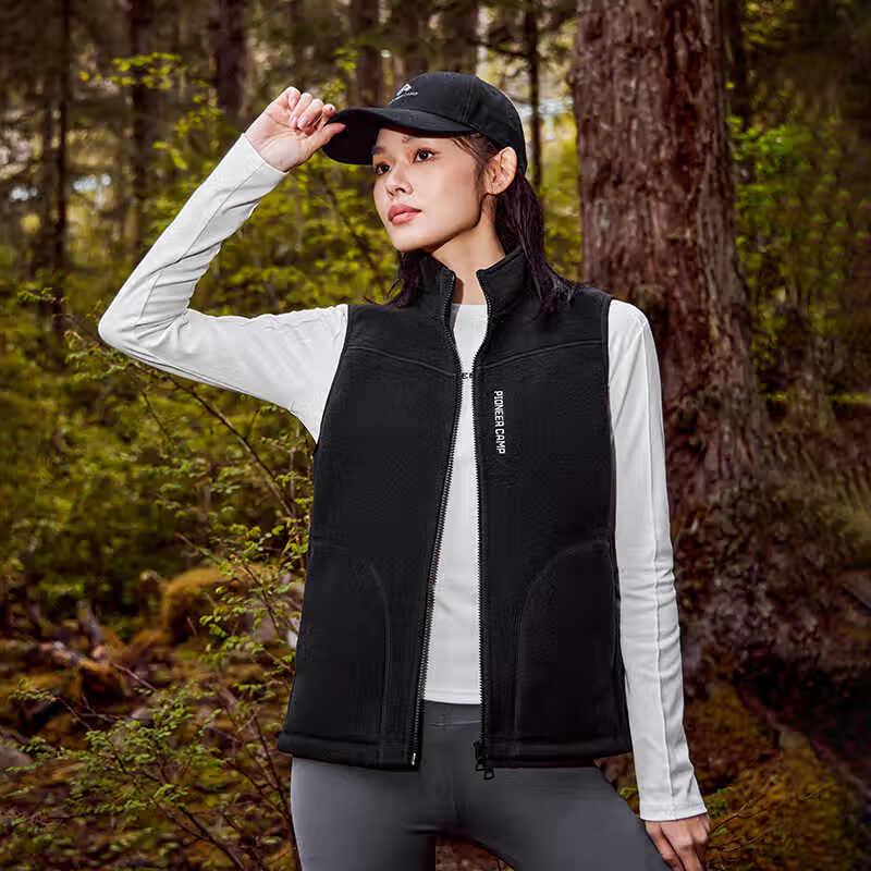 

TRAILBLAZER Women s Outdoor Fleece Vest GRY307285 M