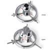 Anus Opener Stainless Steel Speculum Butt Plug Dilator SM Tool
