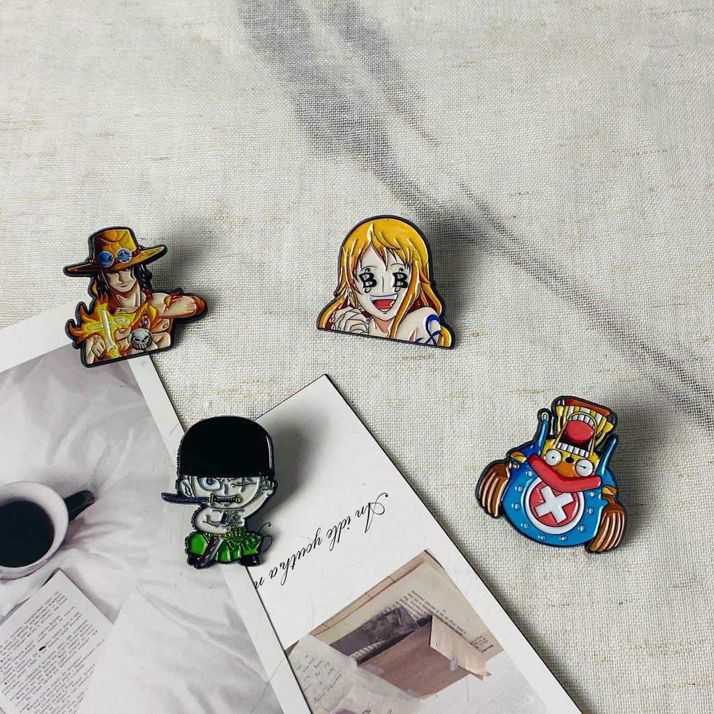 Anime pcs Enamel Pin Brooches for Women Lapel Pins Badges on Backpack Cosplay Accessories Fashion Jewelry Toys Friend Gift