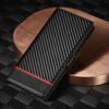 Carbon Fiber Leather Phone Case for Samsung S25 Ultra S24 FE S23 S22 S21 Plus A56 A36 A26 A16 A55 A35 A15 Magnetic Wallet Cover