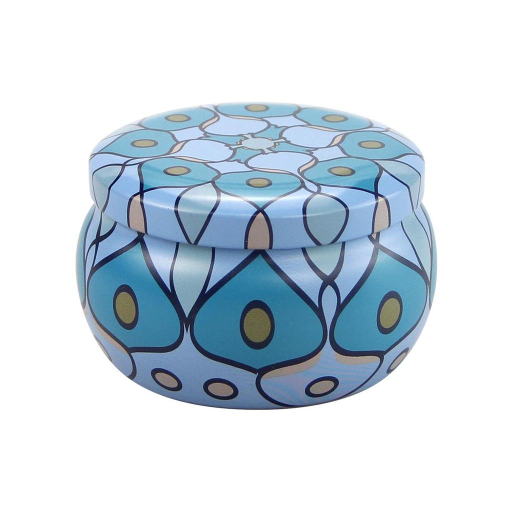 2.2 Oz Tea Pear Paste Candy Tin Gift Box with Candle Can Storage