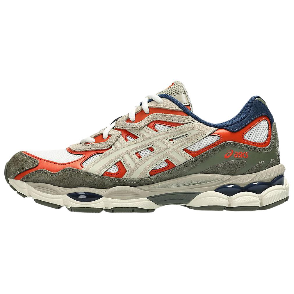 

ASICS GEL NYC Breathable Rubber Training Running Shoes Unisex Green Red 1203A383-108 46.5