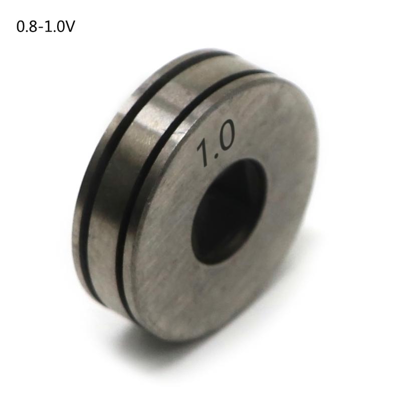 

Upgraded Welding Machine Wire Feeding Roll V/K Knurl Groove Stainless Steel Welding Wire Feeder Roll Compact Size