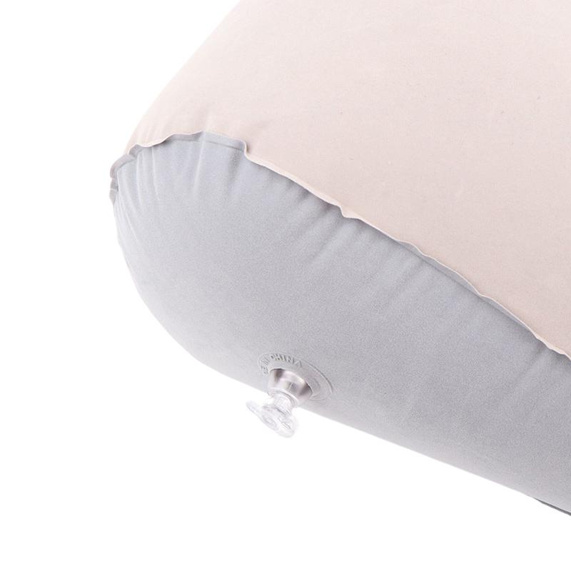 Poduszka nadmuchiwana wielofunkcyjna poduszka do ciała poduszka do jogi lędźwiowej do podróży, biura, samochodu, nadmuchiwana poduszka trójkątna, poduszka relaksacyjna