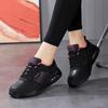 Fashion Women Running Shoes for Gym Waterproof Black Sneakers Sports Chunky Platform Fashion Autumn Non-slip Casual Ladies Fitness Walki