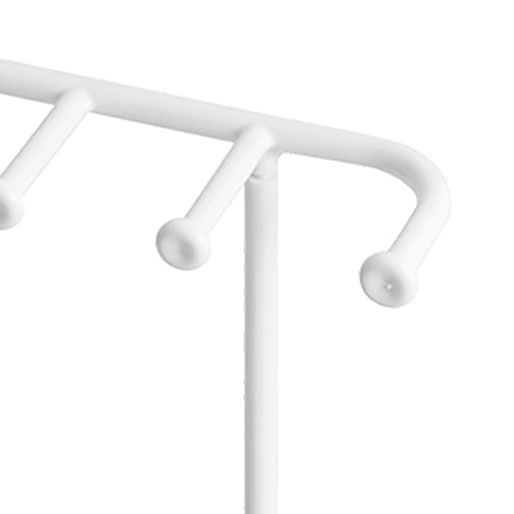 Desktop Jewelry Stand Space Saving PP Multifunctional Jewelry Organizer Rack for Earring Necklace