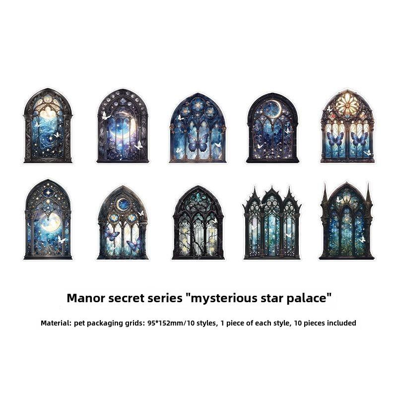 

Journamm 10 шт./уп. ПЭТ Винтажная наклейка DIY Декор Наклейки для джанк-журнала для скрапбукинга Этикетка Дневник Альбом Планировщик