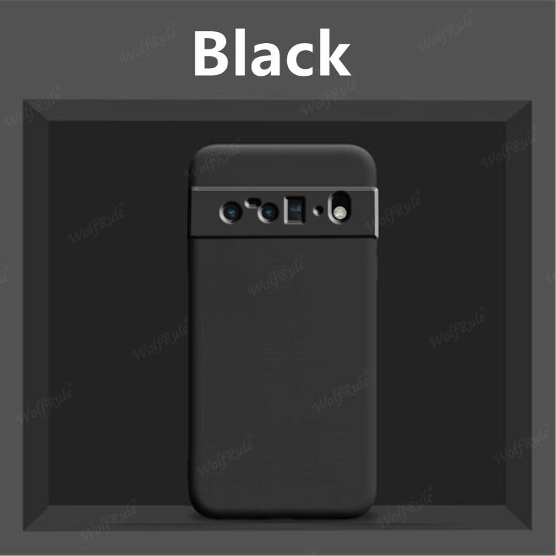 For Google Pixel 6 Pro Case Cover Pixel 7 6 Pro 6A Capas Shockproof Back Liquid Silicone Bumper TPU Soft Case Pixel 6 Pro Fundas