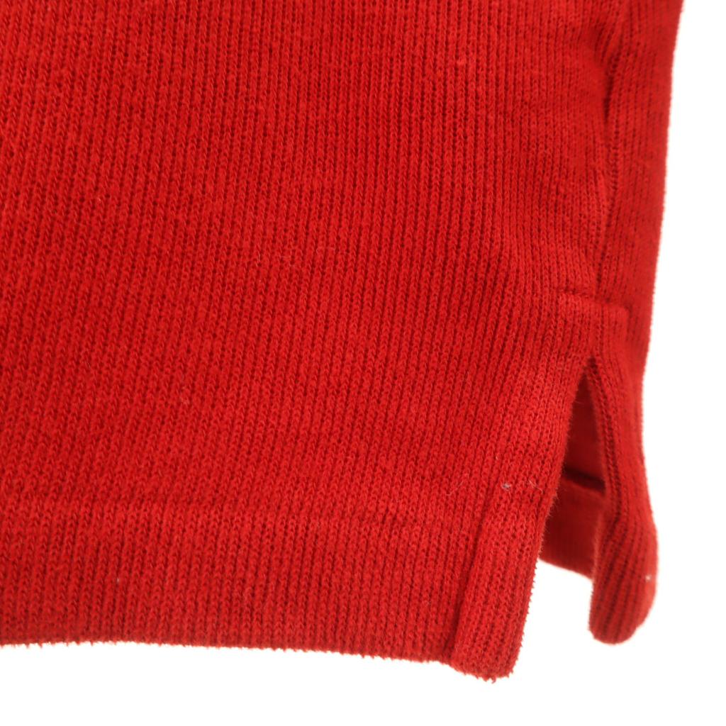 POLO RALPH LAUREN Long sleeve Half zip knit XS Red Men's Used