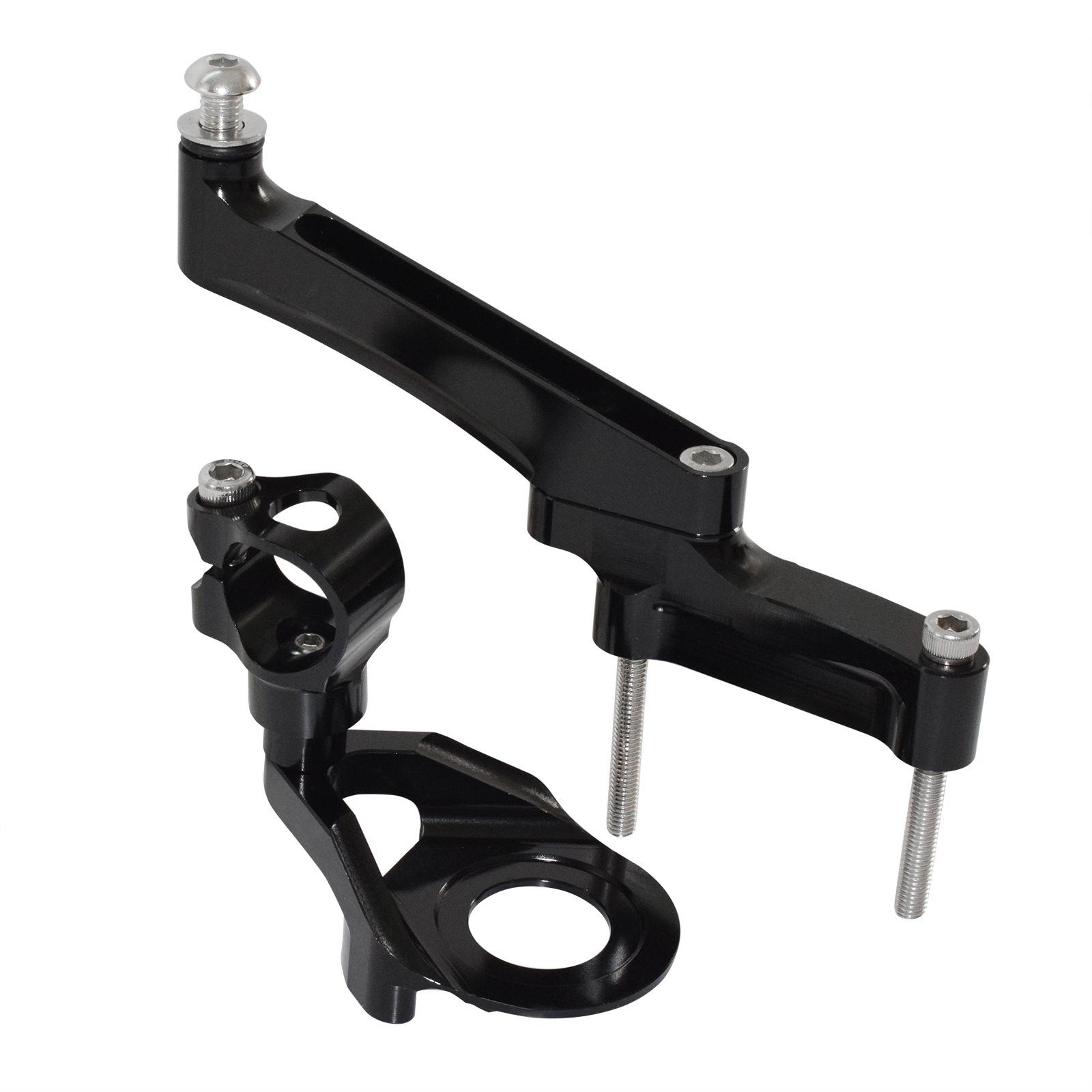 

Triumph Daytona 675 Titanium Steering Damper Base Bracket чёрный