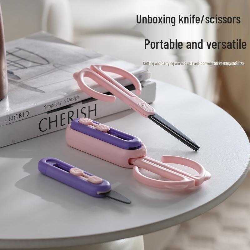 Magnetic 2-in-1 Multifunction Scissors for Home and Office