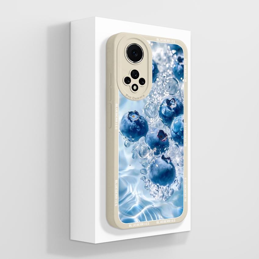 For Huawei Nova 9 10 11 Pro Y60 Y72 Phone Casing Pretty Watercolor Flowers Patterns Liquid Silicone Anti Drop Premium Protection Cover For Huawei Case