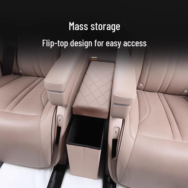 2024 Xiaopeng X9 Foldable Middle Row Storage Box Organizer