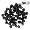 25/50/100Pcs PVC Rubber Pin Backs Butterfly Clutch Tie Tack Lapel Holder Clasp Pin Cap Keepers for Uniform Badges Replacements