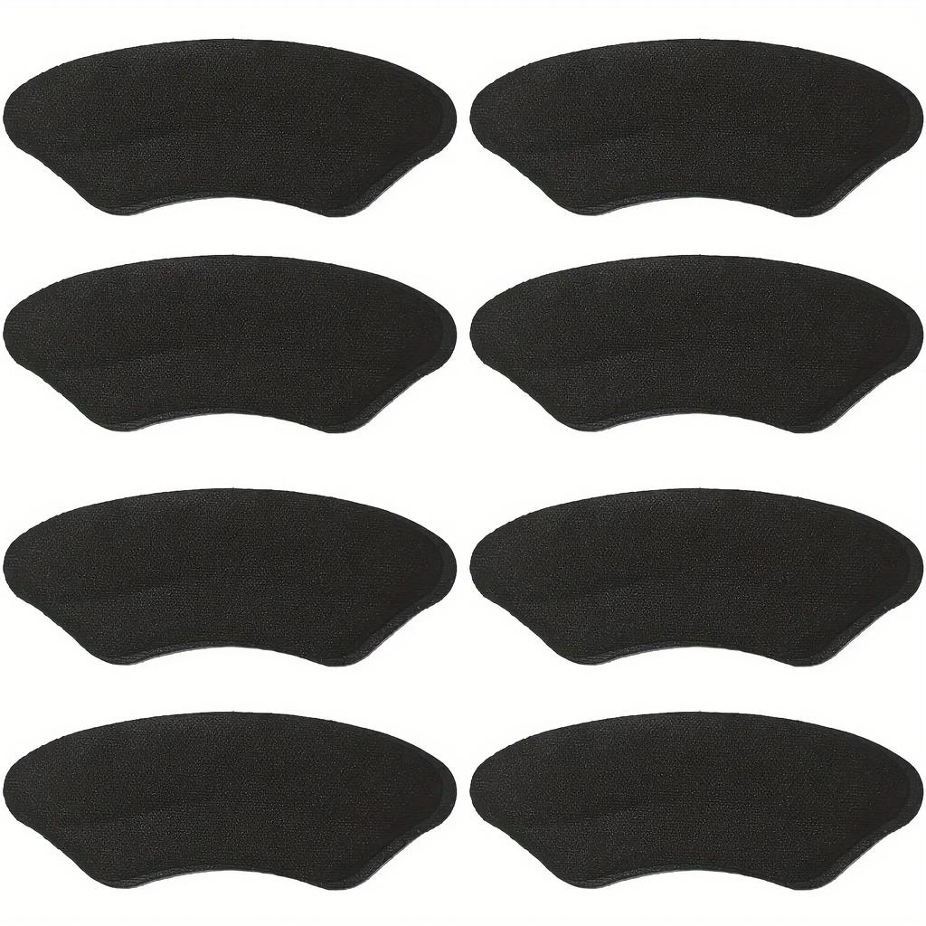 4Pairs Heel Pads for Too Big Shoes Self-Adhesive Heel Protectors Heel Inserts Prevent  Slip and Rubbing Half-size Insoles