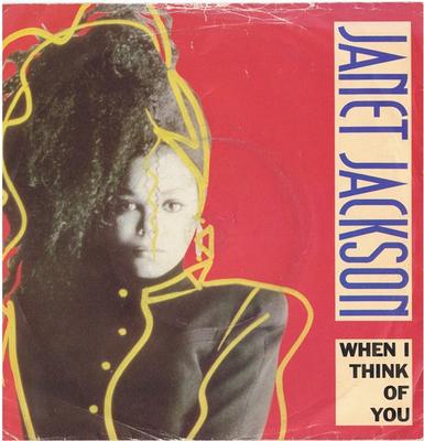 Disque 7 pouces JANET JACKSON When I Think Of You AM337 AM Records 1986 UK SoulFunk Occasion