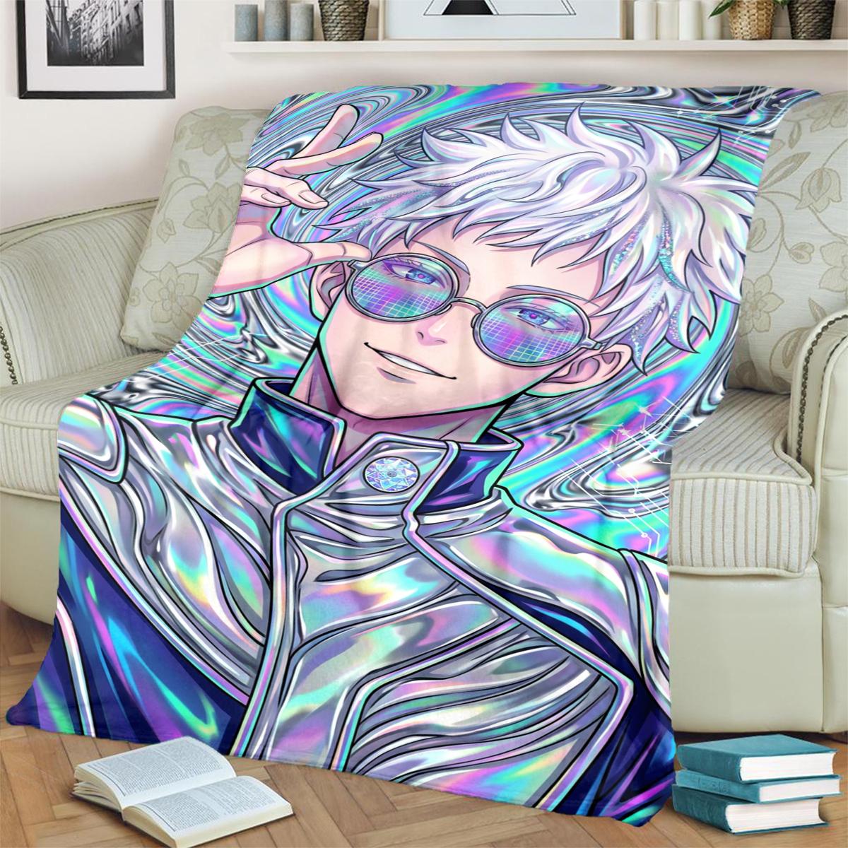 

Jujutsu Kaisen Soft Blanket Warm Flannel Print for Bedrooms, Sofas, Beds, Chairs, Picnics, Travel 75x90cm