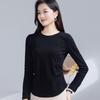 Autumn Slim Fit Round Neck Long Sleeve Women's Top