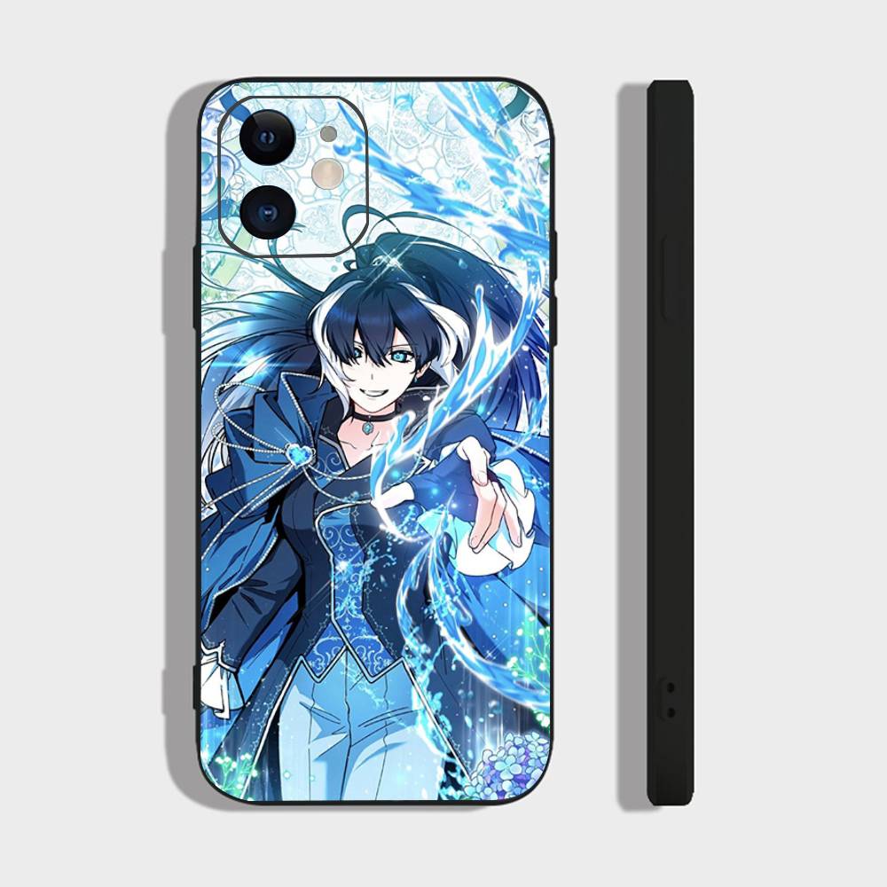 Black Killer W-Whale Baby Korean Comic Phone Case For IPhone 17 Air 16 15 14 13 Pro Max 11 12 Black Silicone Cover