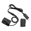 Andoer Ack-E10 5V Usb Dummy Battery Dc Coupler (Replacement For Lp-E10) With Power Adapter Compatible With Canon Eos Rebel T3T5