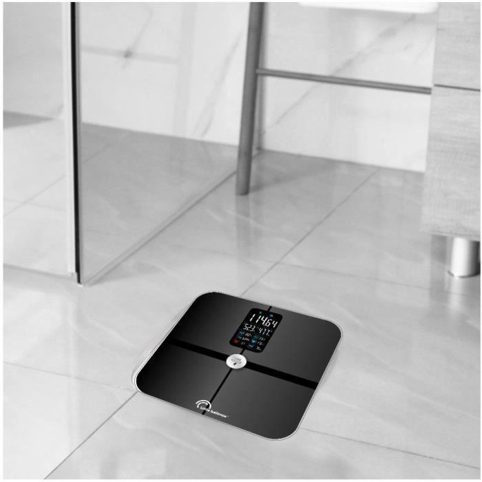 LITTLE BALANCE Pèse-personne Impédancemètre Connecté USB - Noir
