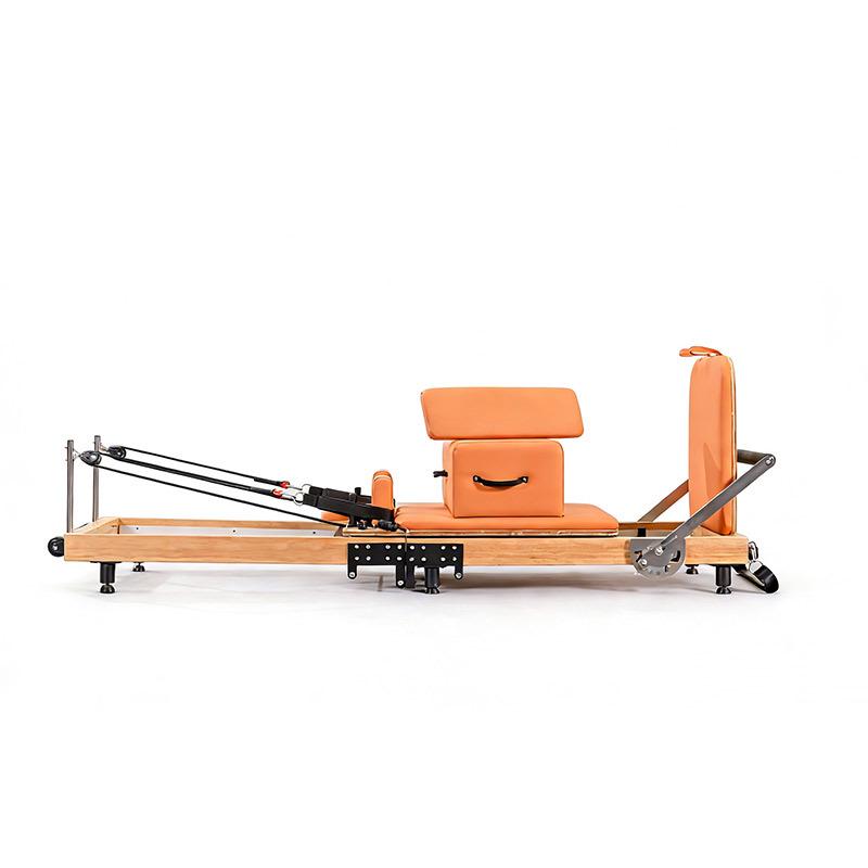 Oak Folding Pilates Core Bed - Large Equipment for Yoga Studio & Personal Training