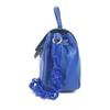 Versace Medusa Logo 2WAY Chain Shoulder Bag Hand Bag Leather Blue