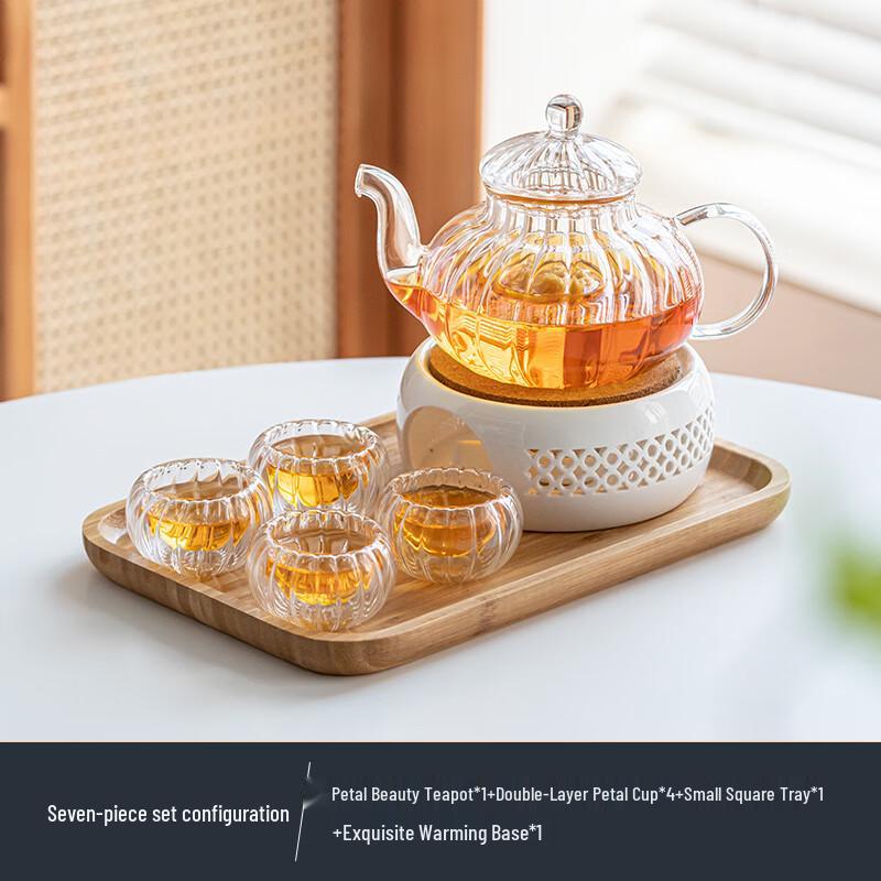 Jia Lang Heat-Resistant Glass Afternoon Tea Set