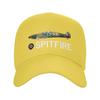 Custom Supermarine RAF Spitfire Baseball Cap Women Unisex Adjustable Adult WW War Fighter Aircraft Plane Airplane British Dad Hat
