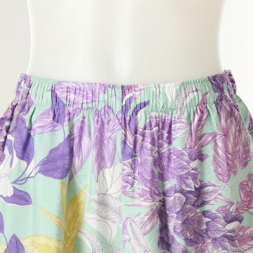Venus Lightweight Cool N R mateRial Pastel floRal homeweaR 3 4 paNts [veps101w]