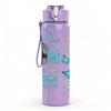 1PC If You See Me Mom Heart Quote Art 750ml Color Plastic Sports Water Bottle Leakproof Flip Straw Lid Suitable for Sports Office Home Use