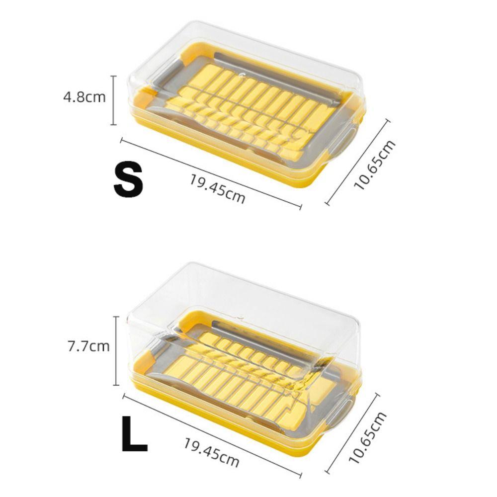 Fresh Butter Container Covered Cheese Baking Storage Convenient Butter Cutter Storage Box