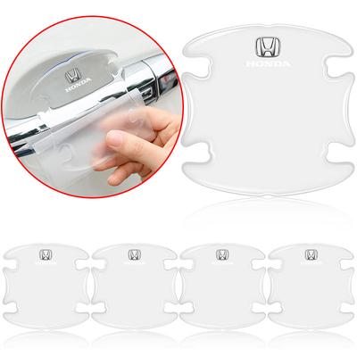 Car Body Anti-Collision Protection Strip Auto Door Handle Bowl Anti-Scratch Sticker for Civic Xrv Hrv Crv Brv City Accord Fit Jazz Insight Pilot