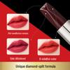 Matte Black Diamond Rose Triple-Color Non-Stick Lipstick - Plumps Lips, Available Now