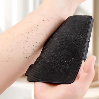 Body Exfoliating Shower Scrubber Dead Skin Remover Rubber Pads Skin Massage Brush Bath Rubbing Tool Black Spa Bathing Gloves