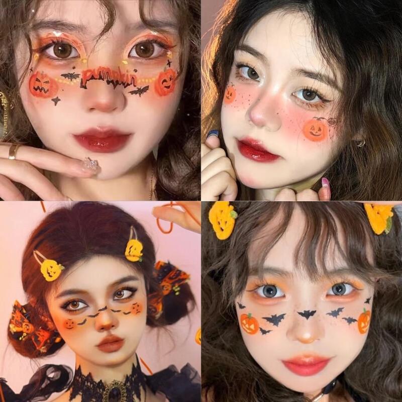 B.Y.K Halloween Cartoon Face Stickers