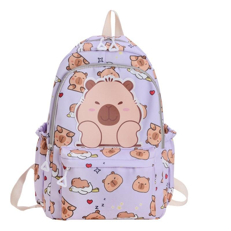 Adorable Animal Cartoon Backpack For Boys And Girls Stylish Large Capacity Kindergarten Bag School
