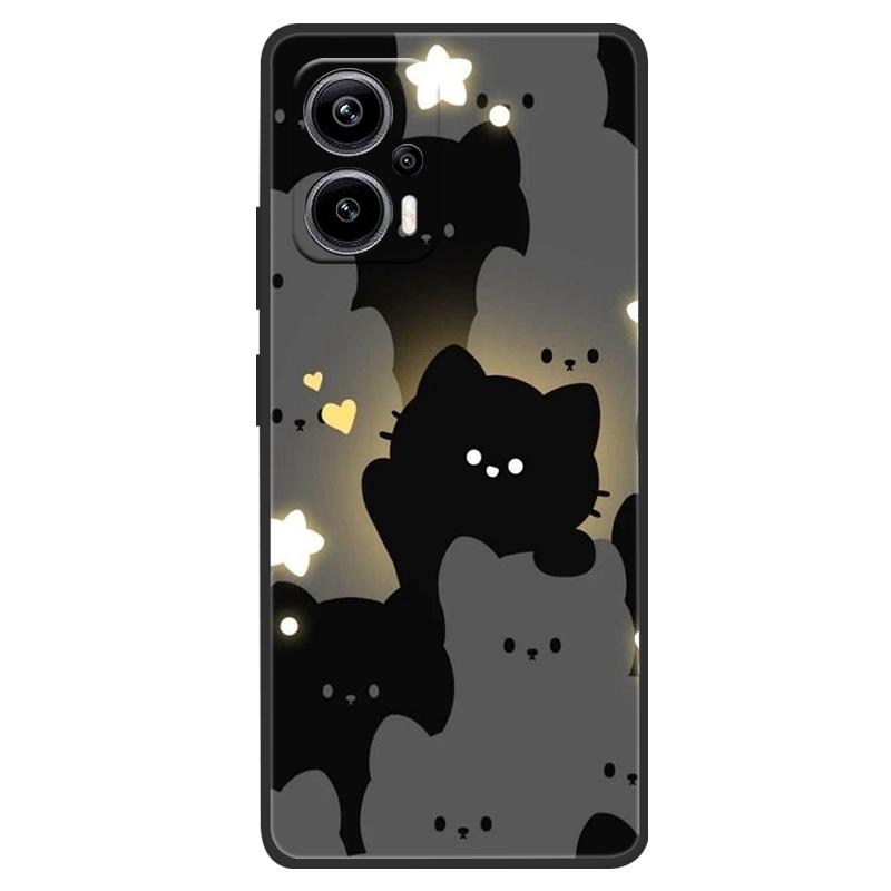 For Xiaomi Redmi Note 12T Pro Cases Soft Silicone Back Case For Redmi Note 12T Pro tpro Phone Cover Black Bumper TPU Funda Coque