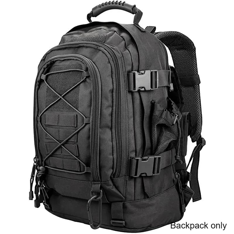 65L Large Capacity Outdoor Backpack – MOLLE Waterproof Hiking Rucksack for Camping, Travel & Climbing