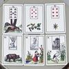 The New York Lenormand Deck – Historical 36-Card Divination Deck 9*6cm Vintage Style Cartomancy Cards Double-embossed