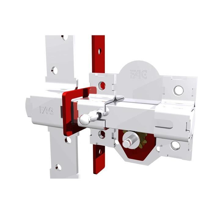 Fac Uve Serrure Nickelé 80 Mm - 01090