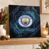 Manchester City Individualus Pavadinimas Tekstas 5D Deimantinės Tapybos Rinkinys PASIDARYK pats Pilnas Gręžimas Deimantinės Meno Dekoras